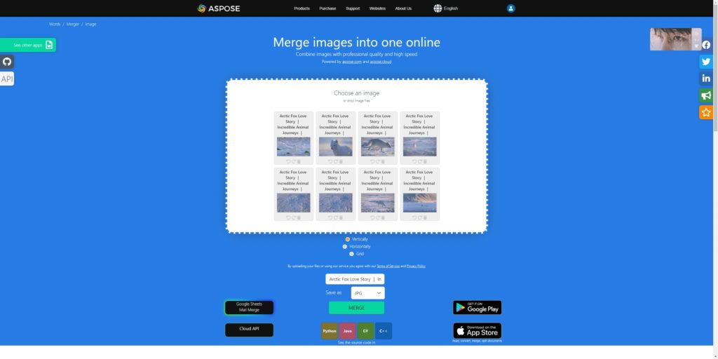 aspose upload images to merge