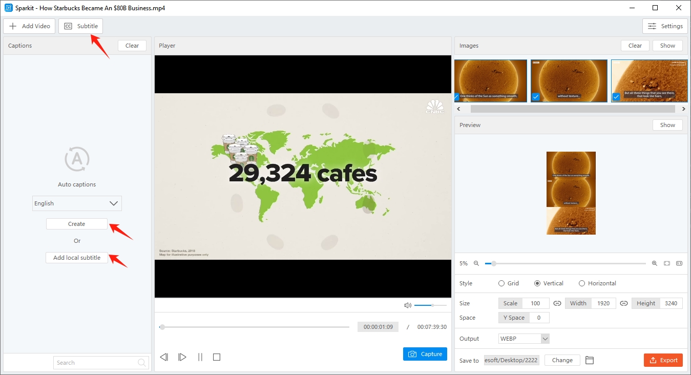 How to Convert Video to JPG or PNG Images? Swysoft